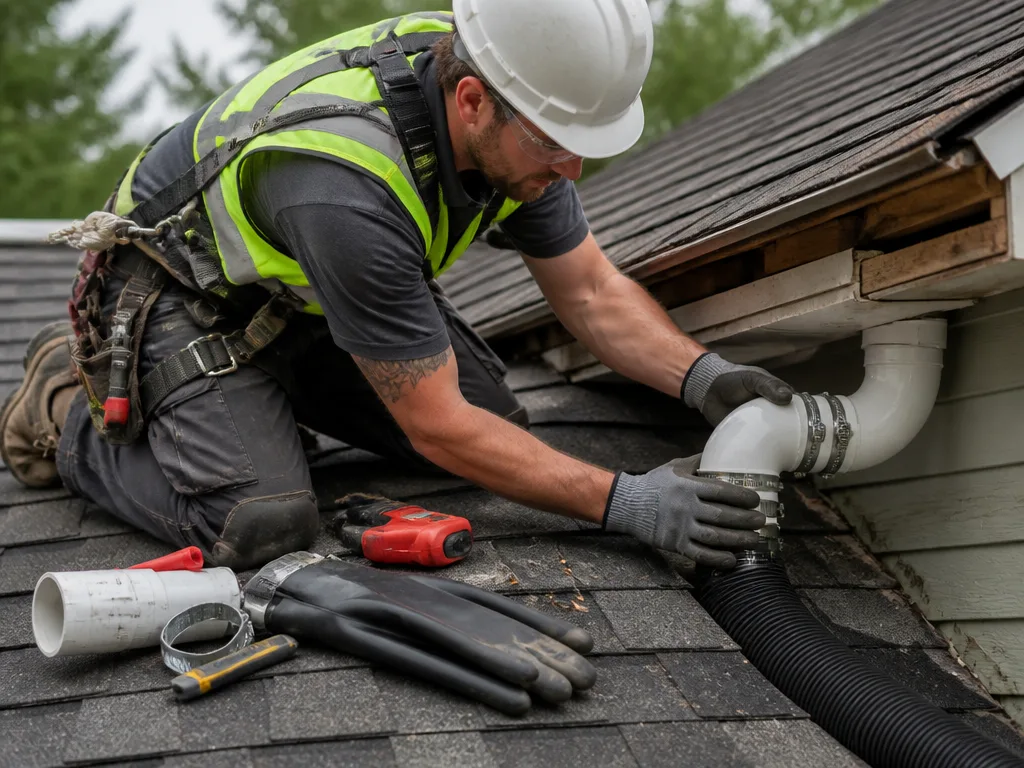 French Drain Tie-In