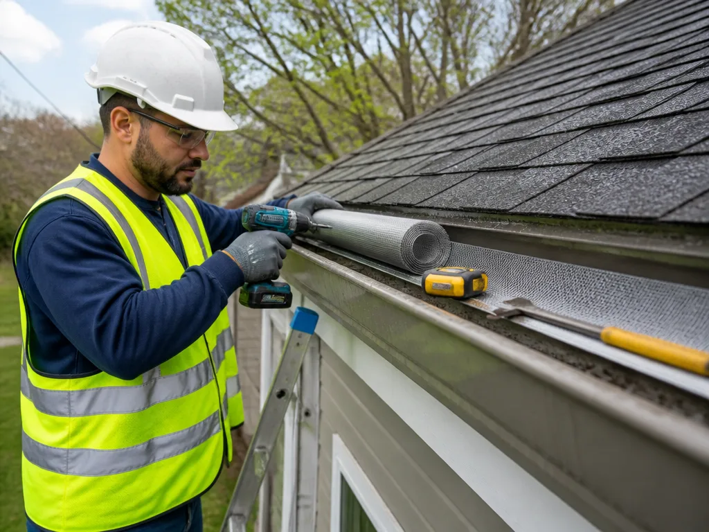 Gutter Guard Installation