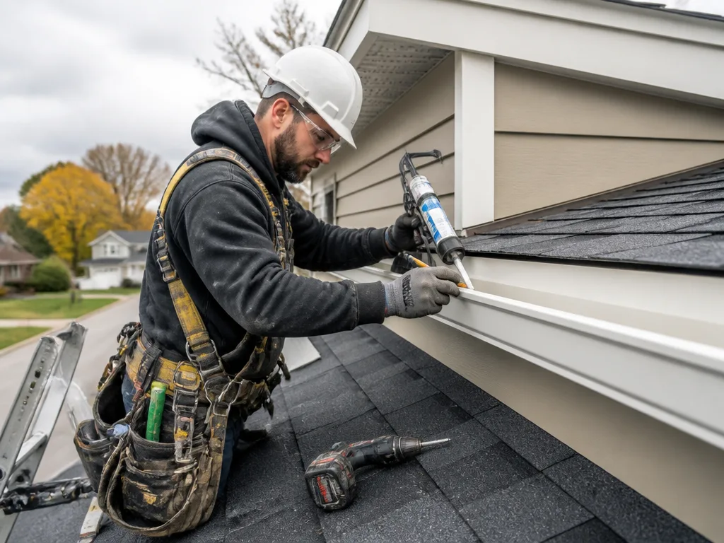Vinyl Gutter Installation
